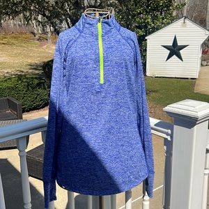 Bright Blue Quarter Zip